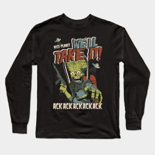 Mars Attacks Long Sleeve T-Shirt